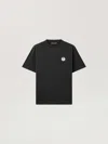 Palm Angels Palm Tree Regular T-shirt In Black