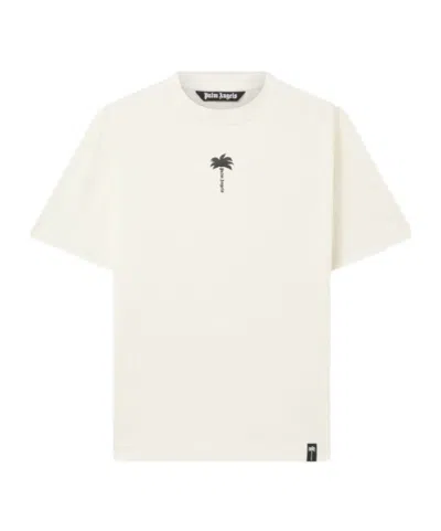Palm Angels Palm Tree Statement Regular T-shirt In Neutral