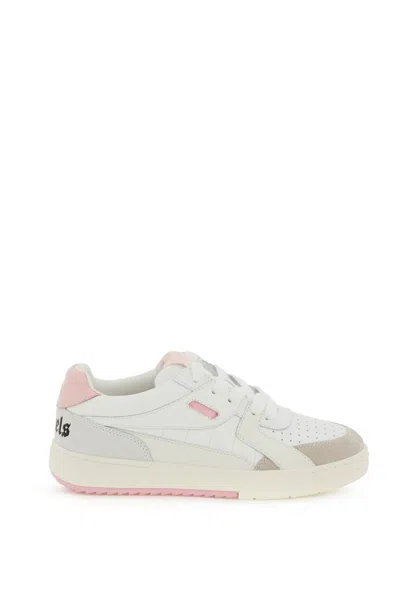 PALM ANGELS PALM UNIVERSITY LEATHER SNEAKERS