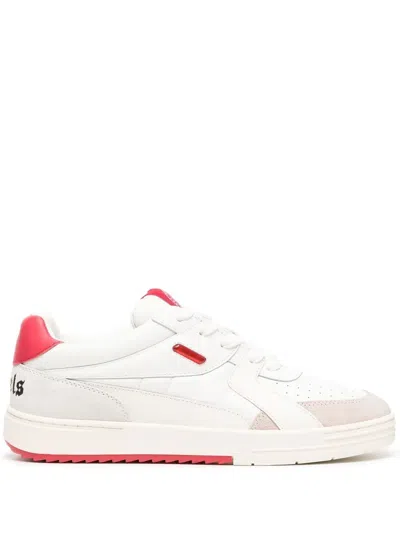 Palm Angels Palm University Low-top Sneakers In 白色