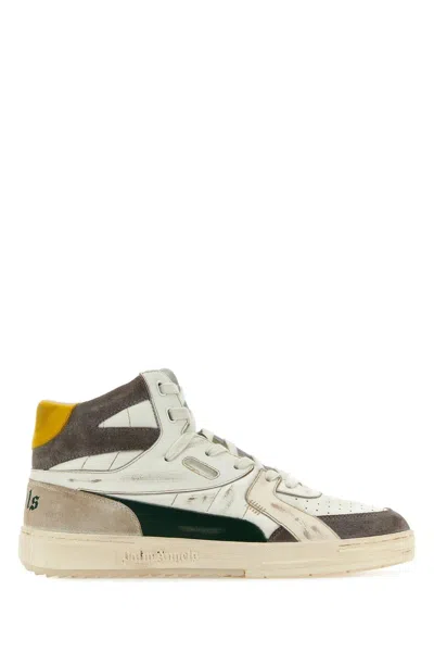 Palm Angels Palm University Trainers In Whitegree