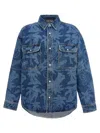 Palm Angels Palmity Jacket In Blue