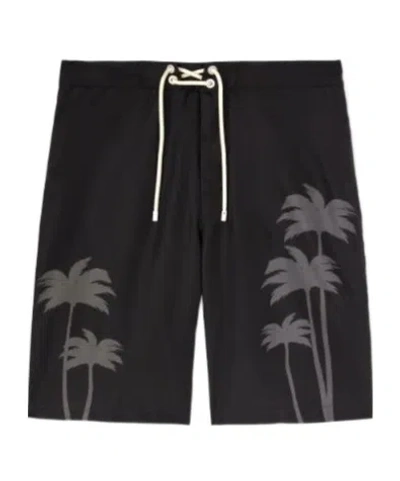PALM ANGELS PALM ANGELS PALMS PRINTED DRAWSTRING SWIM SHORTS