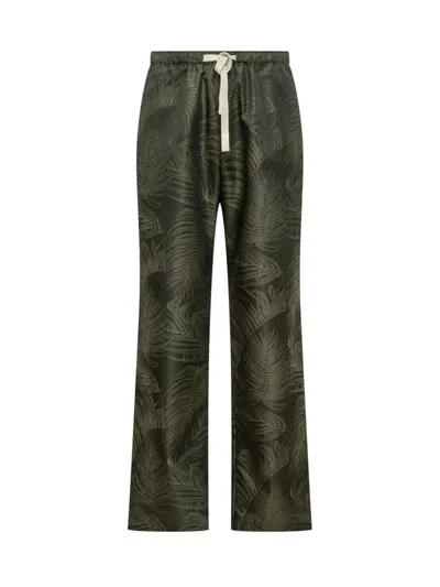 Palm Angels Palms Jacq Cozy Pant In Green