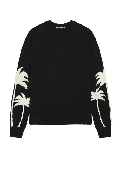 PALM ANGELS PALMS KNIT SWEATER