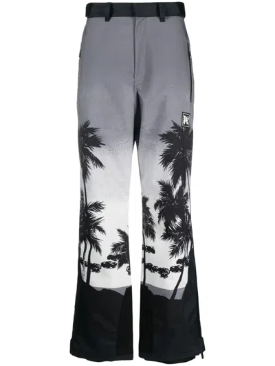 Palm Angels Grey Palms Padded Ski Bottoms