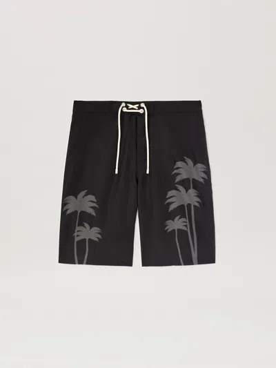 Palm Angels Palms Print Swim Bermuda