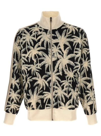 Palm Angels Palms Sweatshirt In Nero