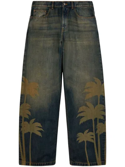 PALM ANGELS PAMLS LASER JEANS