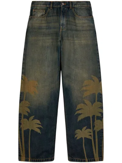 PALM ANGELS PALM ANGELS PAMLS LASER JEANS