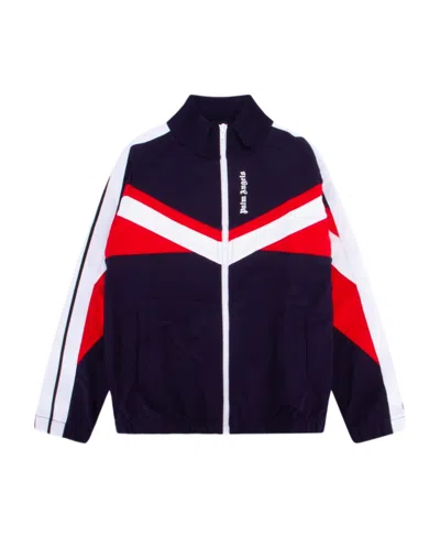 Palm Angels Panel-detail Jacket In Black