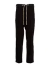 Palm Angels Side-stripe Track Pants In Negro