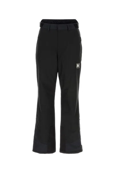 Palm Angels Ski Club Padded Ski Bottoms In Black