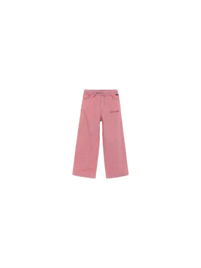 Palm Angels Elastic Waist Sweatpants In Pink