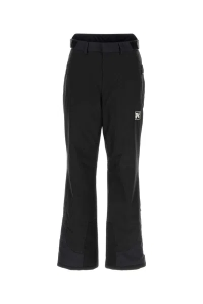 Palm Angels Black Polyester Ski Pant
