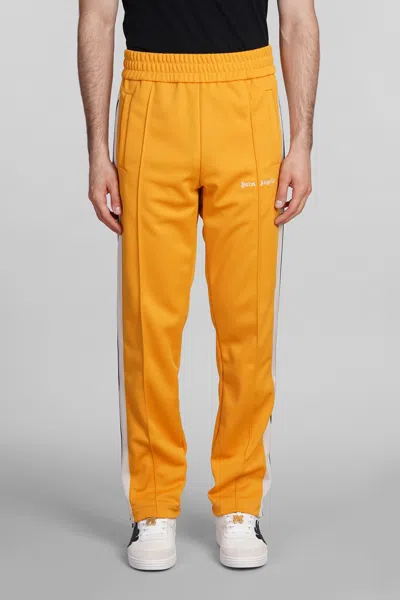 Palm Angels Trousers In Orange Polyester