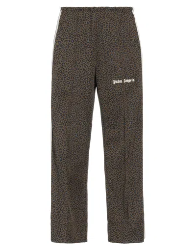 Palm Angels Pants In Military Green