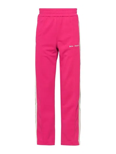 Palm Angels Man Pants Fuchsia Size L Polyester In Pink