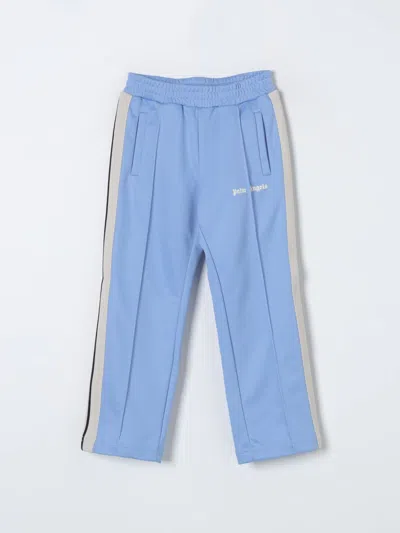 Palm Angels Trousers  Kids Kids In Blue