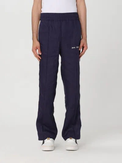 Palm Angels Pants  Men Color Navy