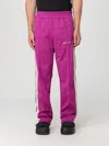 Palm Angels Contrast Band Joggers With Track In In 紫色