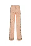 Palm Angels Jeans In Pinkoffwhite