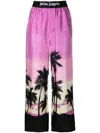 PALM ANGELS PALM ANGELS PANTS WITH SUNSET PRINT