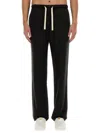Palm Angels Elastic Waist Chino Trousers Pockets