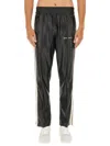 Palm Angels Pants With Logo In Black