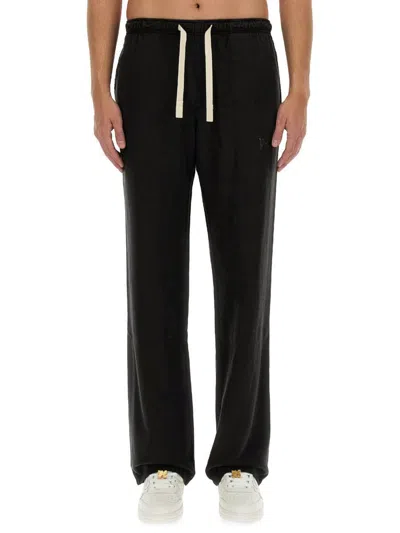 Palm Angels Travel Chino Pants In Black