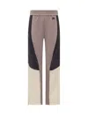 Palm Angels Colorblocked Logo Track Pants In Pink