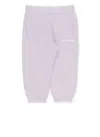 Palm Angels Logo-print Cotton Track Pants In Purple