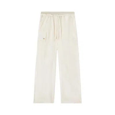 Pre-owned Palm Angels Parachute Pants 'white' | Women's Size 40