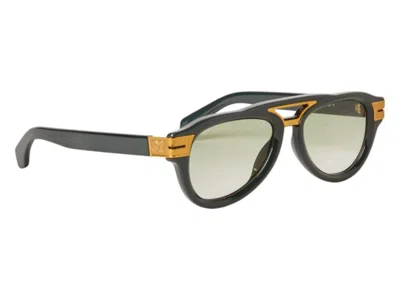 Pre-owned Palm Angels Paradise Sunglasses In Green Gradient Green Paradise (peri100f24pla0015554)