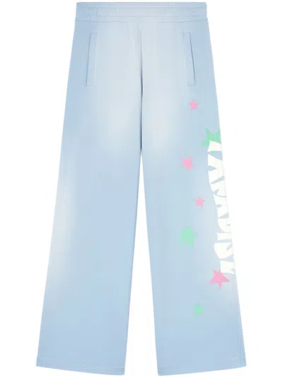 Palm Angels Paradise Track Pants In Blue