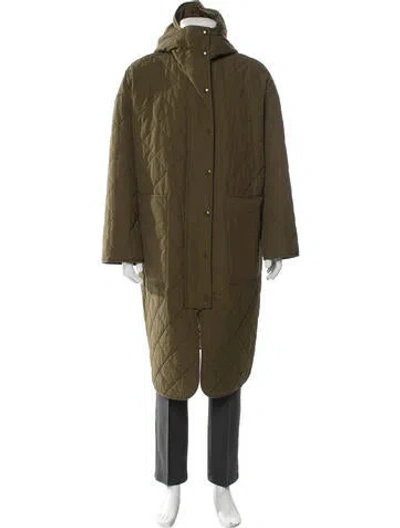 Pre-owned Palm Angels Parka In Green