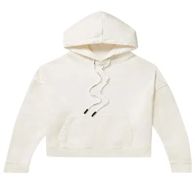 Pre-owned Palm Angels Patched Logo Vint Hoodie 'white' | Men's Size S