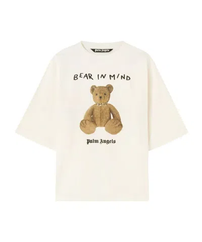 Palm Angels Men's Bear In White