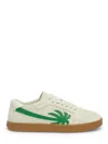 Palm Angels New Palm 1 Low-top Suede Sneakers In White