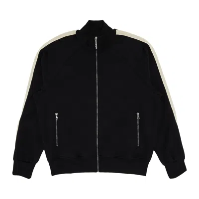 Pre-owned Palm Angels Performance Zip-up Track Jacket 'black/orange' | Men's Size L