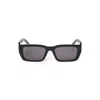 Palm Angels Peri002 Palm Sunglasses1007 Black Dark Grey In Black