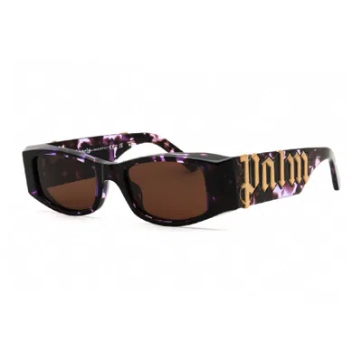 Palm Angels Unisex Black Rectangular Sunglasses Peri007angel 3464 In Multi