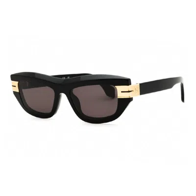 Palm Angels Peri10eclaire0907 Gold-trimmed Acetate Sunglasses In Black