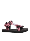 PALM ANGELS PINK SANDALS