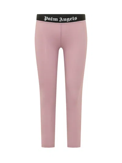 Palm Angels Pink Skinny Elasticated Pants