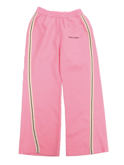 Palm Angels Pink Wide Leg Trousers