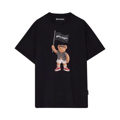 Pre-owned Palm Angels Pirate Teddy Bear Tee 'black/white'
