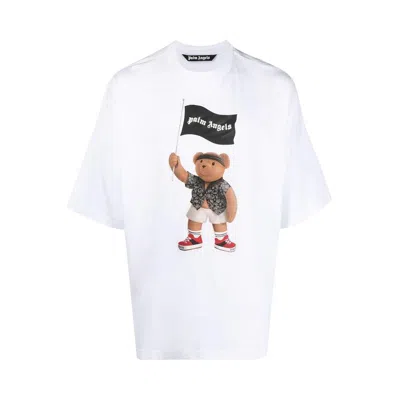 Pre-owned Palm Angels Pirate Teddy Bear T-shirt 'white' | Men's Size Xxs