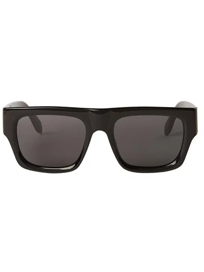 Palm Angels Pixley Square Frame Sunglasses In 1007 Black