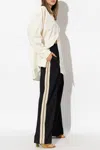 Palm Angels Pleat-front Trousers In Black